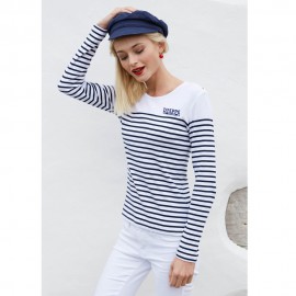 Marinière femme manches...
